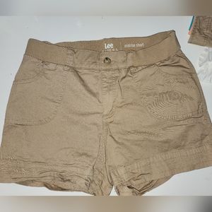 Khaki shorts, size 10